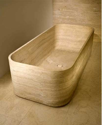 Travertine Marble Bathtub | Marble Bathtub