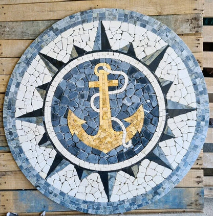 Handmade Ocean Tile Art  MM001