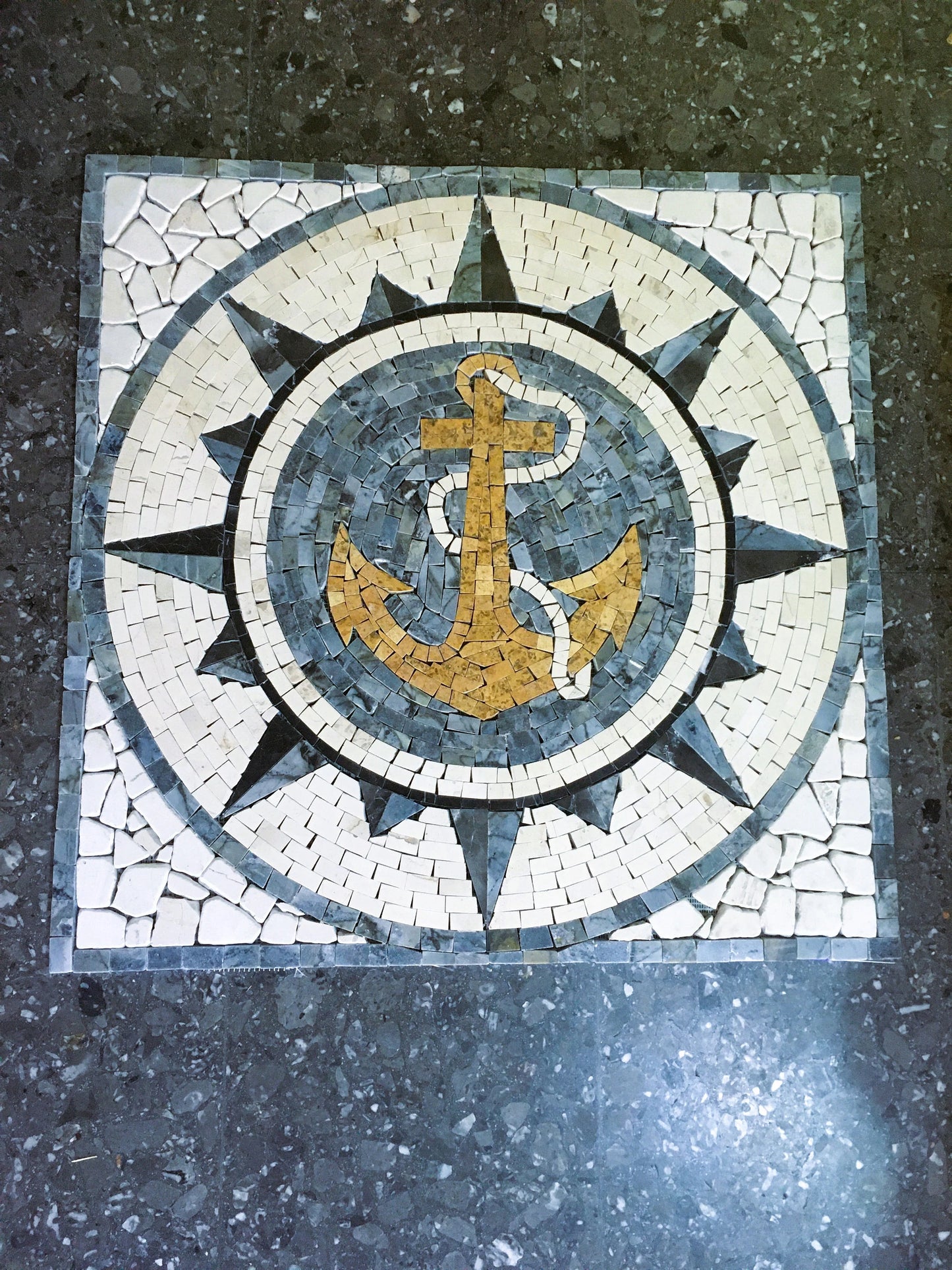 Handmade Ocean Tile Art  MM005