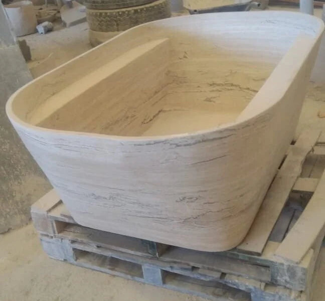 Travertine Marble Bathtub | Travertine Marble Tub